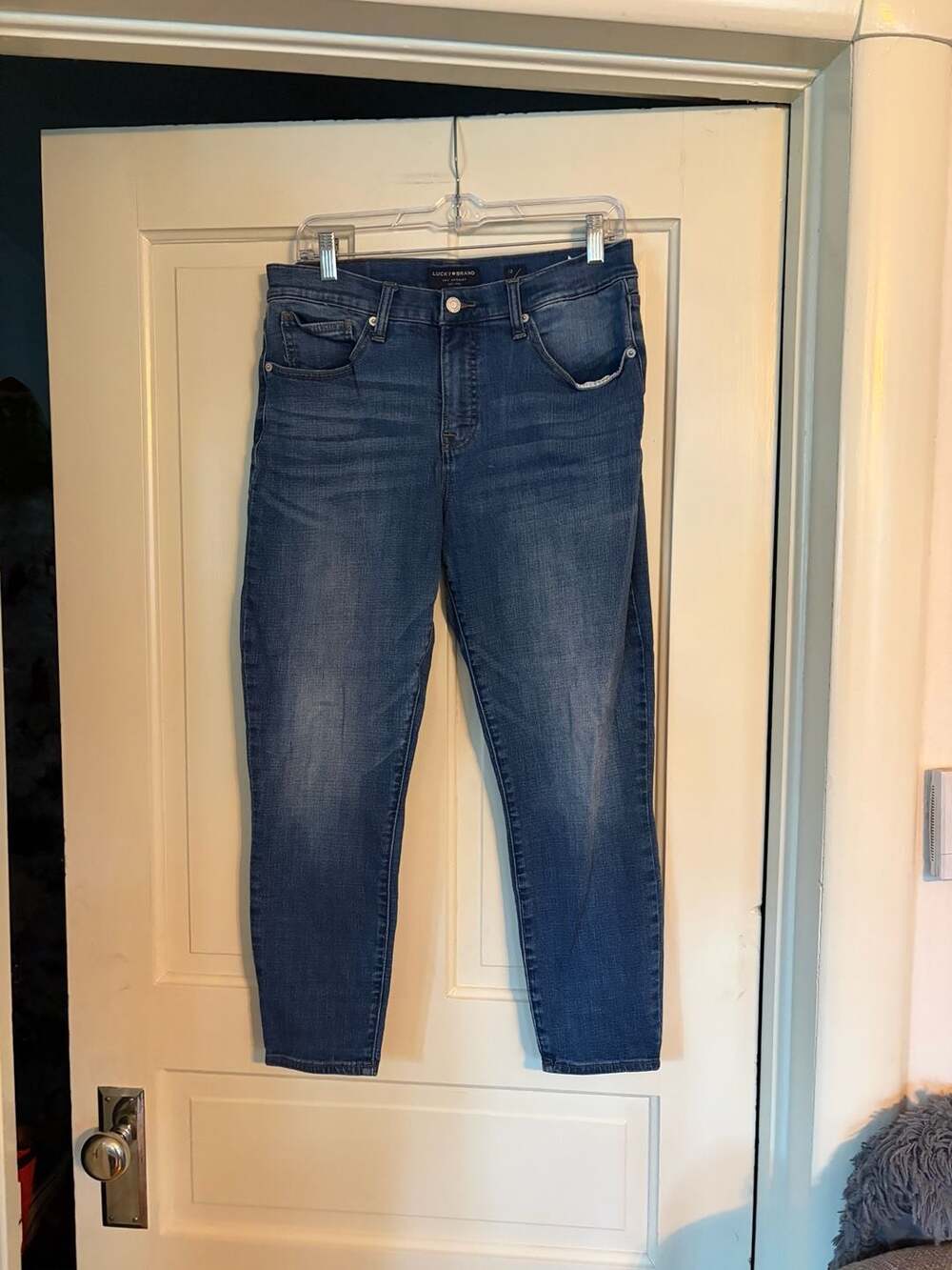 Lucky Brand Jeans Size 12/31 Blue Denim Skinny